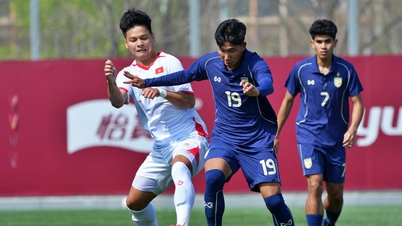 Thailand U23 coach regrets only scoring one goal against Vietnam U23.