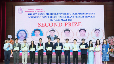 Pentru prima dată, studenții internaționali au participat la o conferință de cercetare științifică la Universitatea de Medicină din Hanoi.