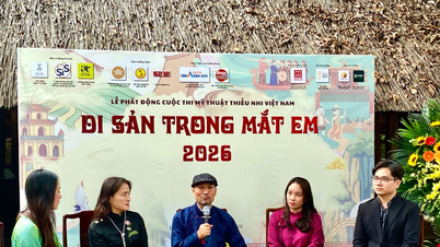 Lançamento do Concurso de Arte Infantil Vietnamita de 2026: 'Herança Através dos Meus Olhos'
