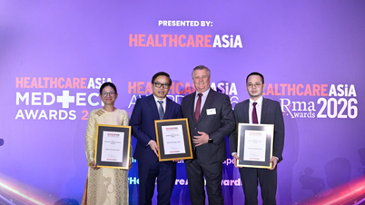 VINMEC משיגה הצלחה גדולה בטקס פרסי Healthcare Asia 2026 - והותירה את חותמה בזכות מודל הטיפול הפליאטיבי שלה.