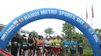 Hanoi Metro: "Healthy to work - healthy to contribute"