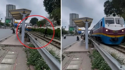 O vídeo "o momento em que um jovem escapou por pouco da morte na frente de um trem" foi um dos destaques da semana passada.