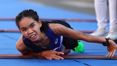Utmattad efter att ha avslutat ett maratonlopp: Är Ngoc Hoa ett undantag?