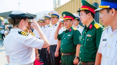 Da Nang welcomes Royal Australian Navy ship on a friendly visit.