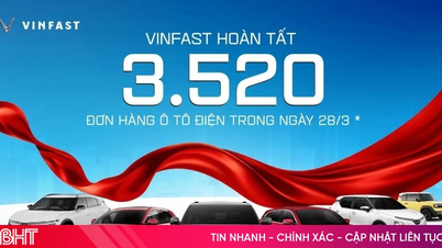 A VinFast példátlan rekordot döntött azzal, hogy egyetlen nap alatt 3520 autórendelést teljesített.