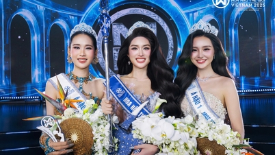 Un vistazo más de cerca a la belleza que será coronada Miss Mundo Vietnam 2025.