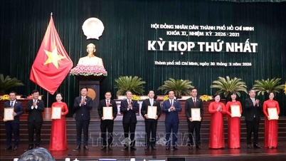 Abertura da primeira sessão do Conselho Popular da Cidade de Ho Chi Minh, mandato 2026-2031.