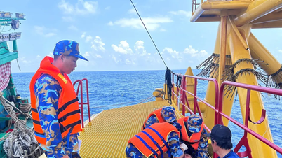 La plateforme offshore DK 1/11 a rapidement secouru des pêcheurs en détresse en mer.