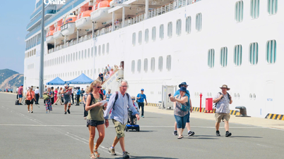 Cruiseskipet Coral Princess brakte 1800 passasjerer til Khanh Hoa.