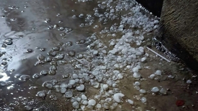 Pourquoi observe-t-on des orages de grêle dans de nombreuses provinces et villes du nord du Vietnam ?