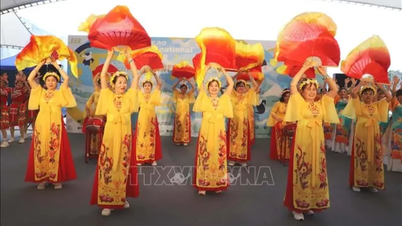 Vietnam gjorde ett starkt intryck på Macaus internationella karneval 2026.