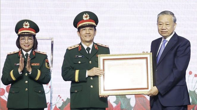 Generální tajemník To Lam se zúčastnil slavnostního ceremoniálu u příležitosti 75. výročí založení Vojenské nemocnice č. 108.