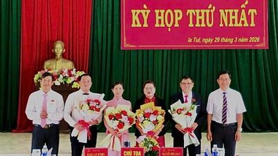 นางราห์ ลาน ฮดรี ได้รับเลือกตั้งเป็นประธานสภาประชาชนตำบลเอียตุลอีกครั้ง