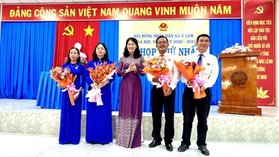 The People's Council of O Lam commune elected key officials for the 2026-2031 term.