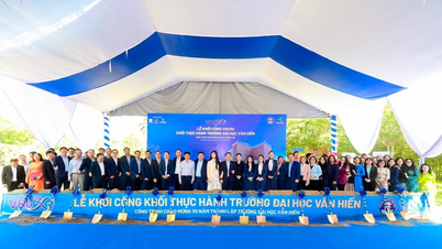 Van Hien University commences construction of the VHU30 Practical Training Block.