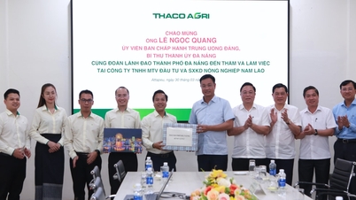 Le secrétaire du parti, Le Ngoc Quang : « Da Nang croit que THACO AGRI continuera à faire des miracles à Attapeu. »