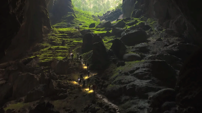 Internationale Medien loben die surreale Schönheit der Son-Doong-Höhle.