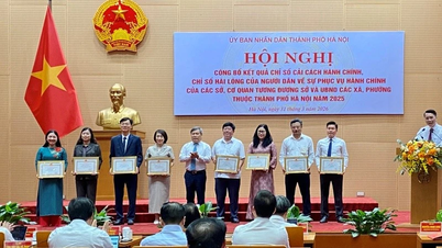 ទីក្រុងហាណូយប្រកាសលទ្ធផលនៃសន្ទស្សន៍កំណែទម្រង់រដ្ឋបាលសម្រាប់ឆ្នាំ ២០២៥។