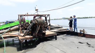 কর্তৃপক্ষ অজ্ঞাত উৎস থেকে আসা ৬০০ ঘনমিটার বালি পরিবহনকারী একটি জাহাজ জব্দ করেছে।