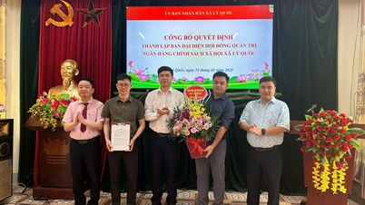 Ban đại diện HĐQT Ngân hàng Chính sách xã hội xã Lý Quốc triển khai nhiệm vụ quý II/2026 - Báo Cao Bằng điện tử
