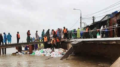 Demande urgente de reconstruction de la digue d'An Luong avant la saison des pluies.