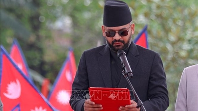 Gratulationshälsning till Nepals premiärminister, Balendra Shah