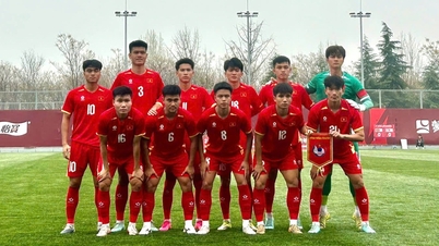 Senaste nytt: FPT Play livesänder den heta matchen mellan Vietnam U.23 och Kina U.23, till publikens stora förtjusning.
