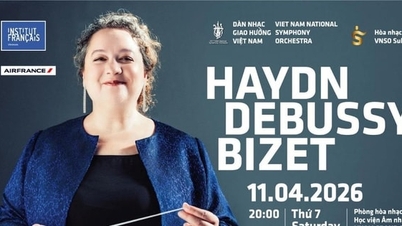 The female conductor who led the orchestra at the closing ceremony of the Paris 2024 Olympics will perform in Vietnam.