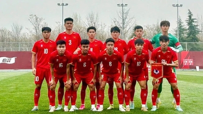 Vietnam U23 förlorade knappt mot Kina i CFA Team China 2026-turneringen.