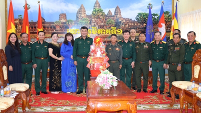 Military Region 7 extends Chol Chnam Thmay New Year greetings to Military Region 1, Royal Cambodian Army.