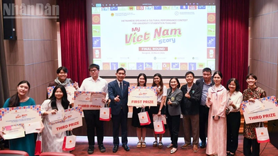 タイで開催されたベトナム語スピーチコンテスト「私のベトナム物語」の決勝戦