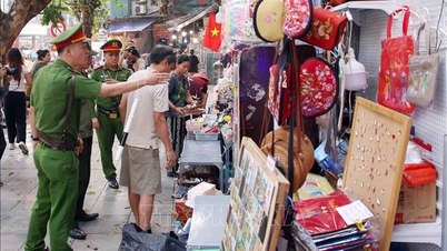 Hanoi: Hoan Kiem-distriktet är fast beslutet att återställa ordningen på trottoarerna och bygga en civiliserad stadsmiljö.