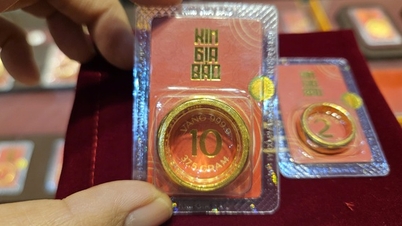 Pada pagi hari tanggal 1 April, harga batangan emas dan cincin emas SJC naik lebih dari 3 juta VND per ons.