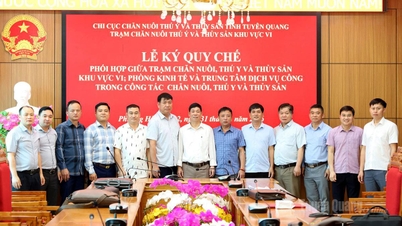 Signing of regulations on coordination in the management of livestock, veterinary services, and aquaculture.