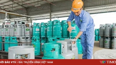 O preço do gás subiu para 90.000 VND por cilindro de 12 kg.