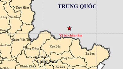 Earthquake near the Vietnam-China border shakes Lang Son province.