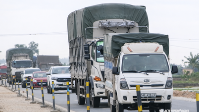 Accelerate the expansion of Dinh Bridge - Provincial Road 352.