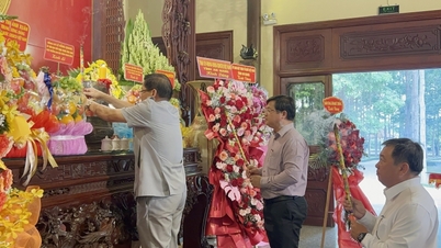 ខេត្តអានយ៉ាងបានរៀបចំពិធីរំលឹកខួបលើកទី ៤៦ នៃមរណភាពរបស់លោកប្រធាន Ton Duc Thang។
