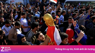 Les supporters irakiens ont envahi les rues pour fêter la qualification de leur équipe pour la Coupe du monde.