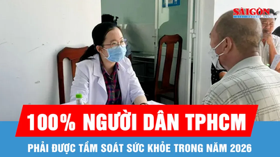 ประชาชนเกือบ 15 ล้านคนในนครโฮจิมินห์จำเป็นต้องเข้ารับการตรวจสุขภาพภายในปี 2026