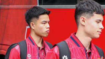 L'équipe vietnamienne des moins de 23 ans rentre au pays après un tournoi amical en Chine.