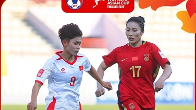 Vietnam U20 kadın takımı, Çin U20 karşısında ağır bir yenilgi aldı.