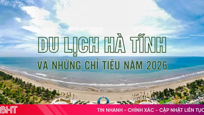 [Infografika] Turismus v Ha Tinh a cíle pro rok 2026