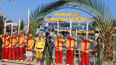 Experience the coastal culture at the Hoi An Dong Fishing Festival.