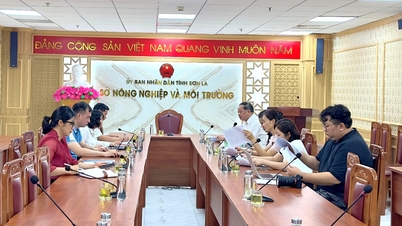 The Department of Agriculture and Environment of Son La province held a working meeting with the delegation from the Vietnam Organic Agriculture Association.