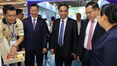 Businesses from Tay Ninh participate in the Ho Chi Minh City and Friendship Provinces Exhibition in Savannakhet, Laos.