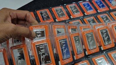 Silver price today, April 2nd, 2026: Sharp drop, silver bullion falls to 74-75 million VND.