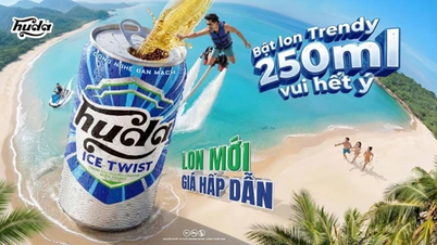 El verano en el centro de Vietnam nos llama, y ​​Huda Ice Twist de 250 ml responde con una ola infinita de alegría.