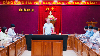 Visesekretær i den provinsielle partikomiteen, Rah Lan Chung, jobber med den provinsielle partikomiteens organisasjonsavdeling.