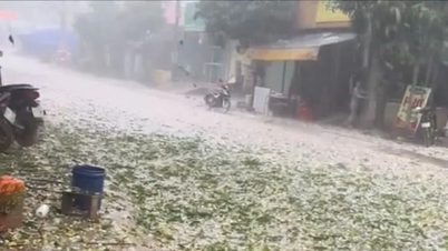 Northern Vietnam is about to experience a weak cold front, with a risk of thunderstorms and hail.